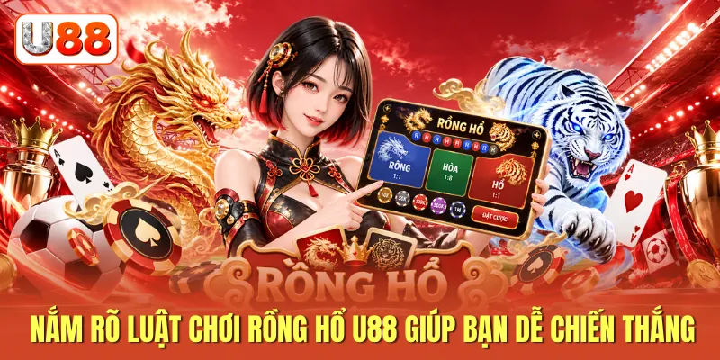 Nắm rõ luật chơi rồng hổ u88 giúp bạn dễ chiến thắng